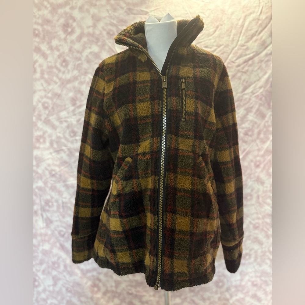 Pendleton Plaid Fleece Jacket